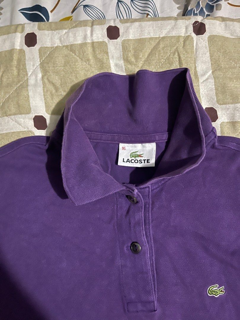 Aspack Lacoste Polo Shirt (Category: Tshirts & Polo Shirts ) located in Angono. Submitted by kasstuff (Listing ID 1261323627, Image 3). Description: Declutter Lacoste Polo Shirt Green W17 L24 Violet W18 L26.