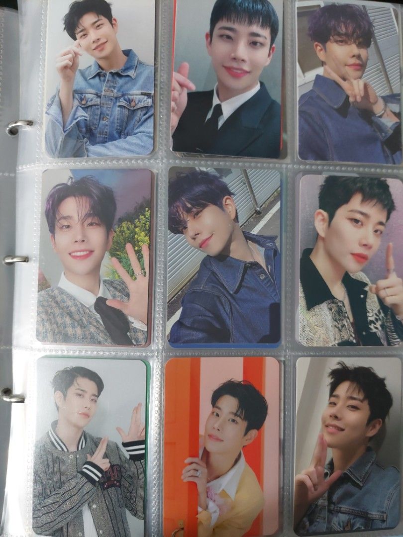 ASTRO OFFICIAL PHOTOCARDS [MJ, JINJIN, CHA EUNWOO, MOONBIN, ROCKY, YOON ...