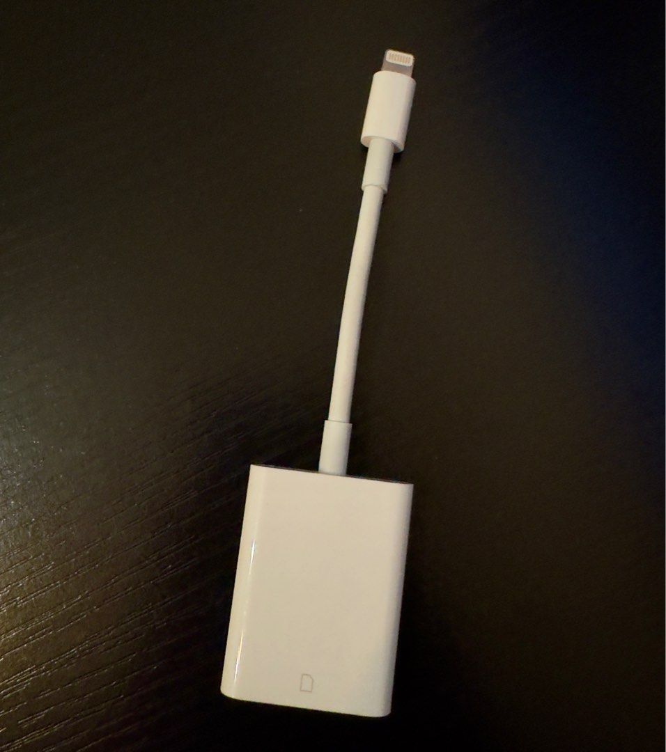 Authentic Apple SD Card Reader (Lightning), Computers & Tech, Parts