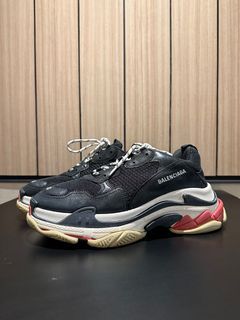 Balenciaga Triple S Black White Red (2018 Reissue)