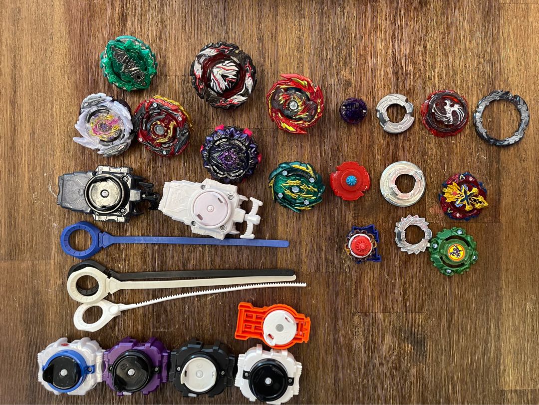 Awesome Beyblade Collection, Arena, and Storage, Hobbies & Toys, Toys ...