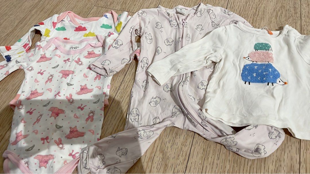 Next baby hotsell girl rompers