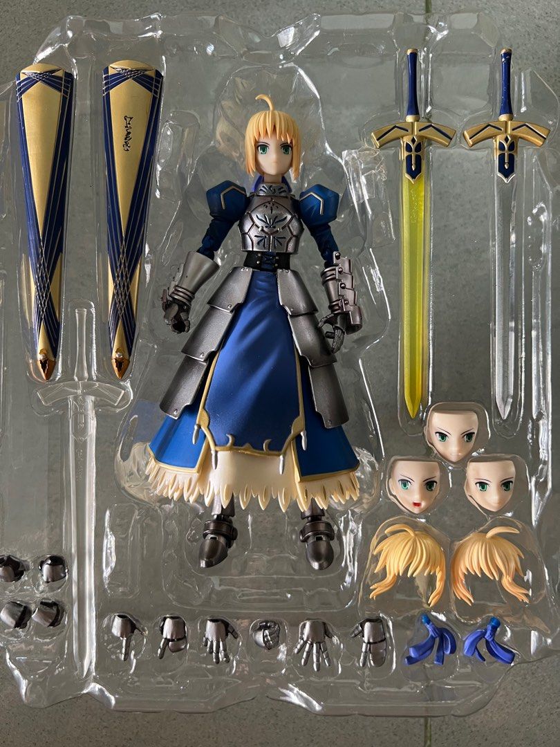 Bandai Chogokin Fate Stay Night Saber Hobbies And Toys Toys And Games On Carousell 1821