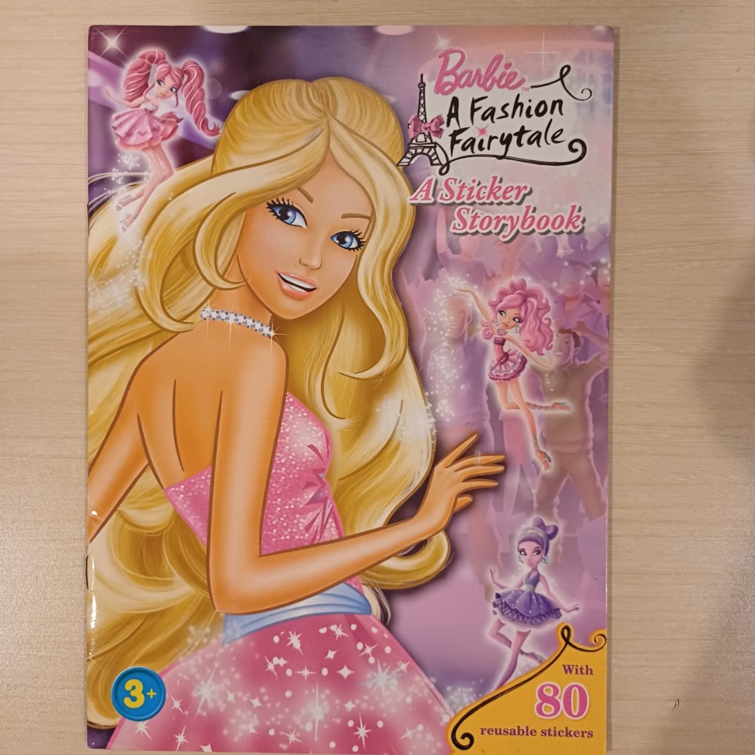 Barbie a 2025 fashion fairytale book
