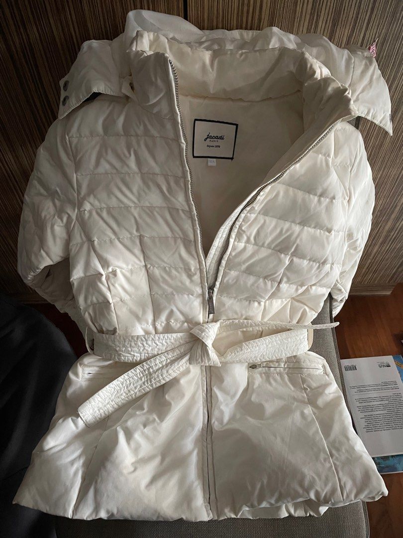 Beautiful Jacadi White Winter Coat Babies Kids Babies Kids