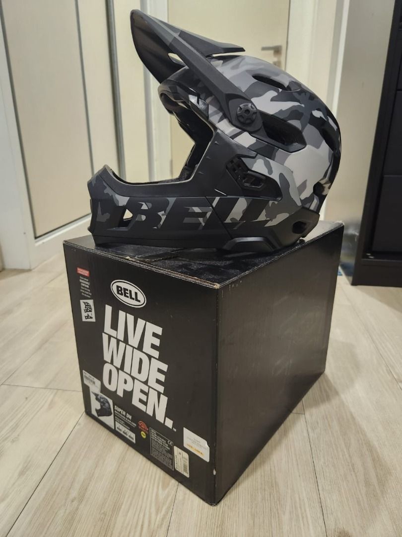 Bell super dh mips camo hot sale