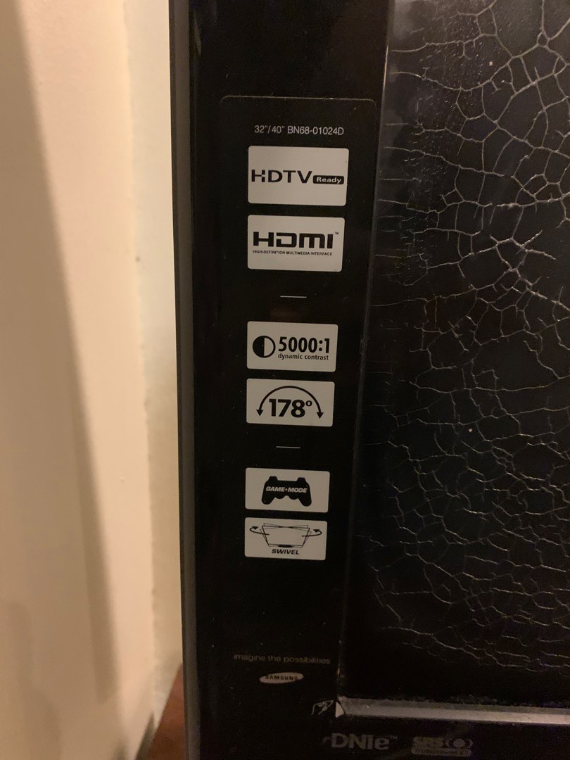 Big screen TV (not working), TV & Home Appliances, TV & Entertainment