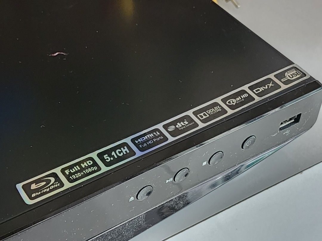 Bluray DVD Player—BOE (Full HD｜HDMI｜DTS Sound｜Dolby｜USB), TV & Home