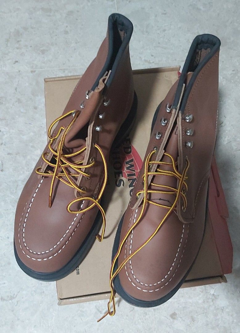 BNIB Red Wings Safety Boots Luxury Sneakers Footwear on Carousell