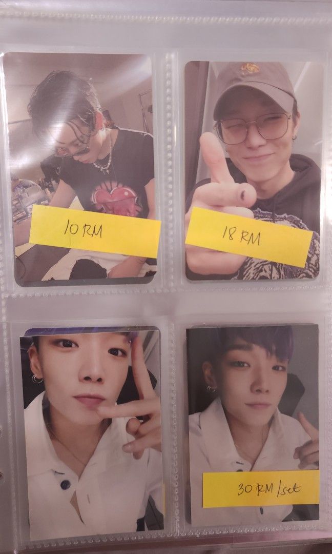 IKON Bobby official photocard set-