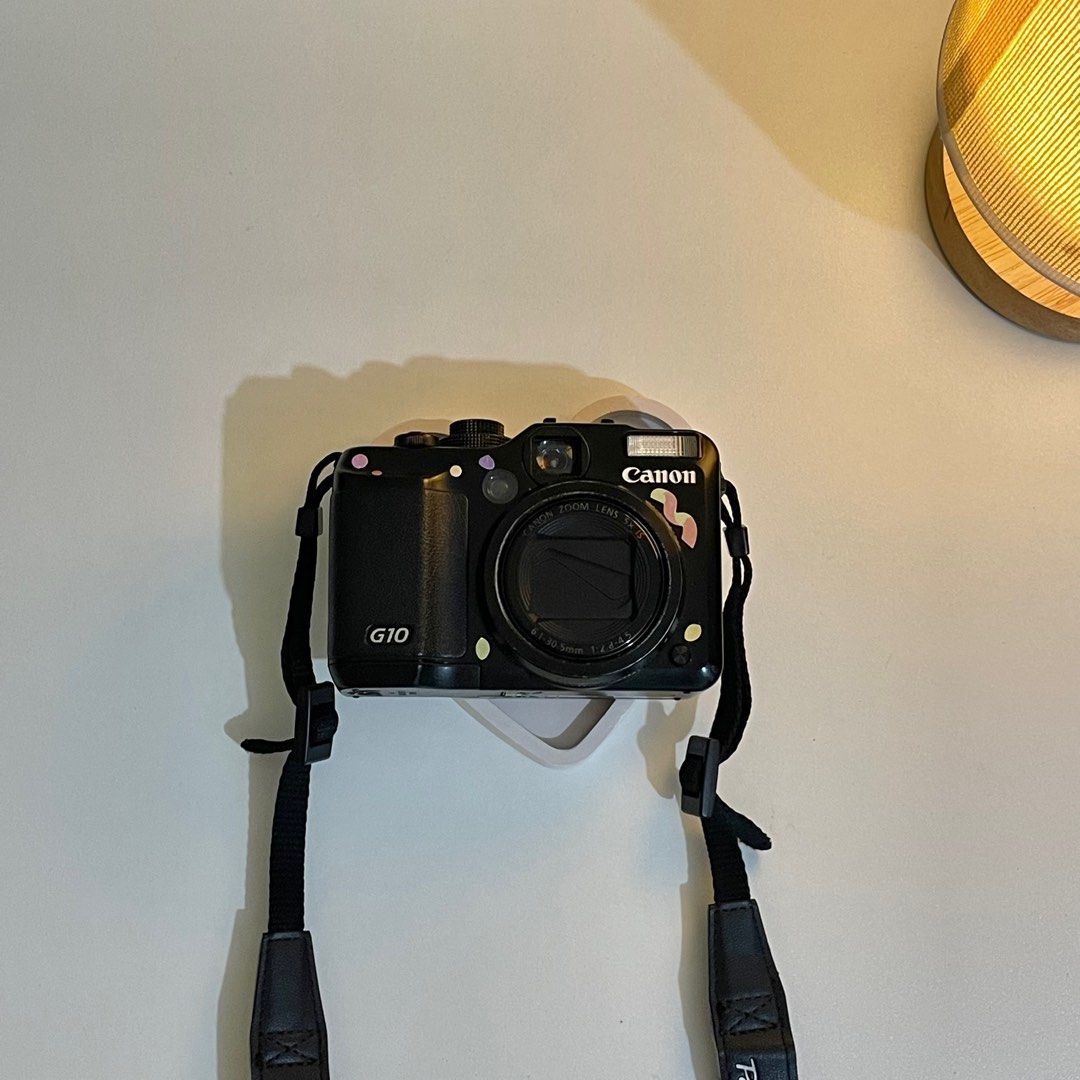 Appareil Photo Numérique Canon PowerShot G10 - 14.7MP, Zoom Optique 5x - Noir - Occasion Bon État