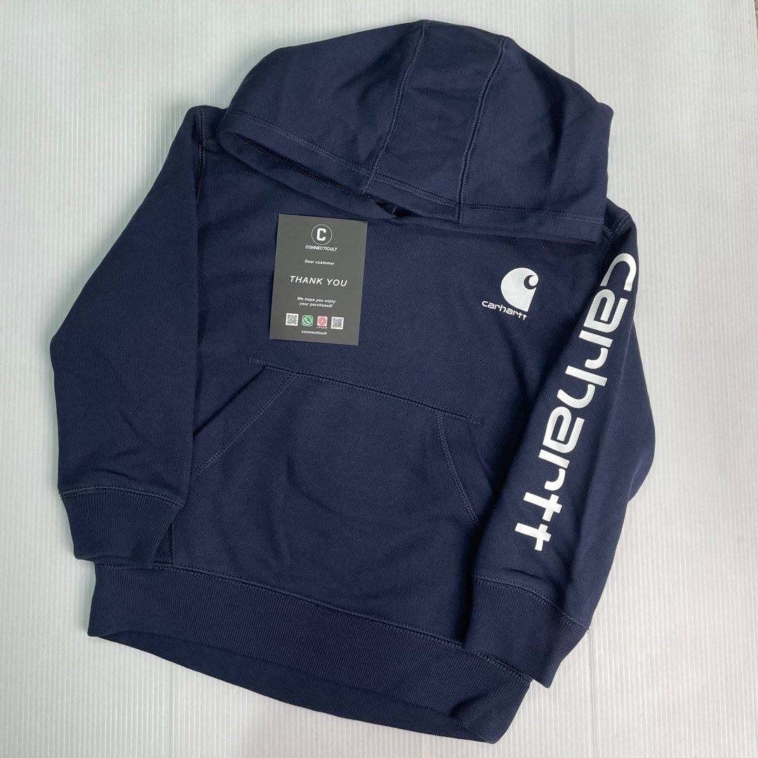 4 y o Carhartt Kids Hoodie in Navy Babies Kids Babies Kids