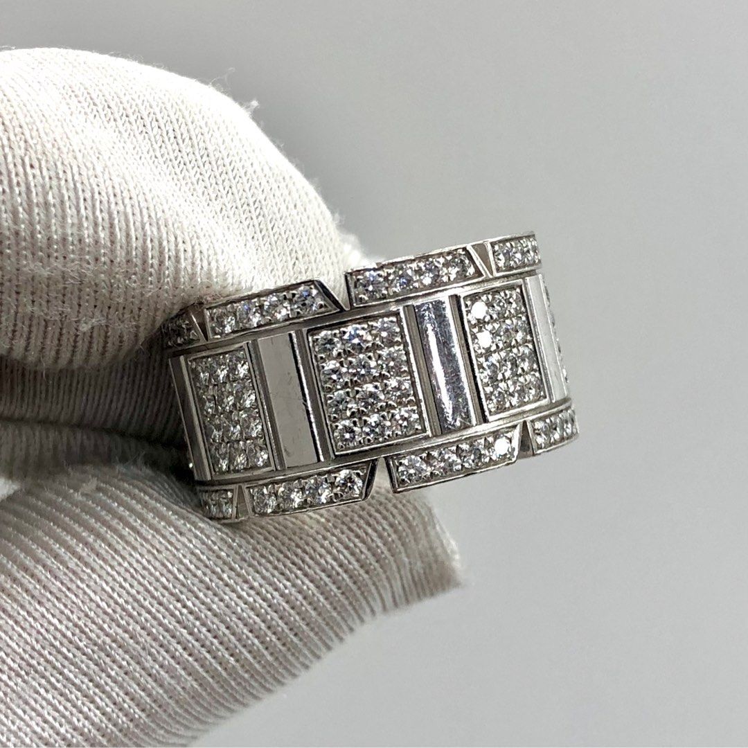 Louis Vuitton LV Diamonds 3mm Band, Platinum