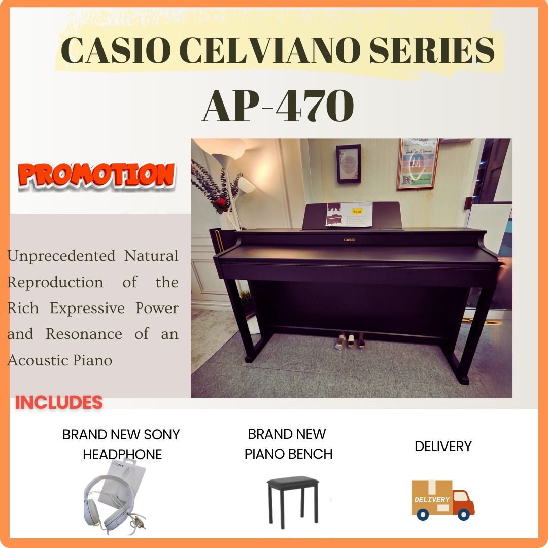 Casio Celviano AP 470 Digital Piano Hobbies Toys Music Media