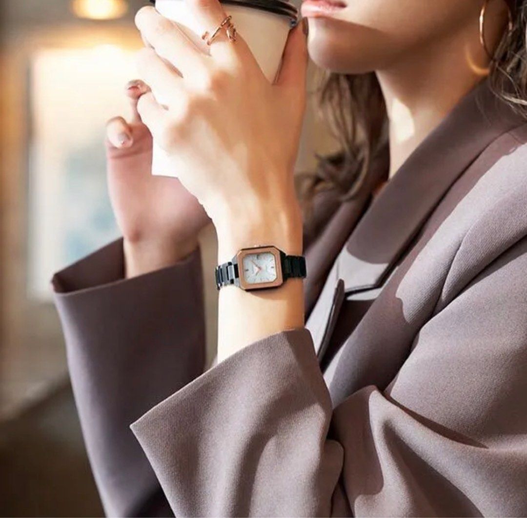 new Casio Sheen JDM Sapphire Solar square octagon Watch Women s