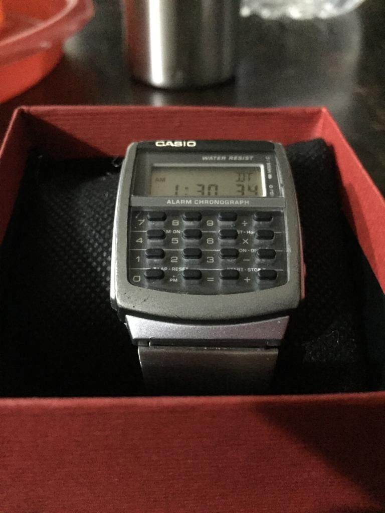 Casio vintage calculator ca506 Men s Fashion Watches