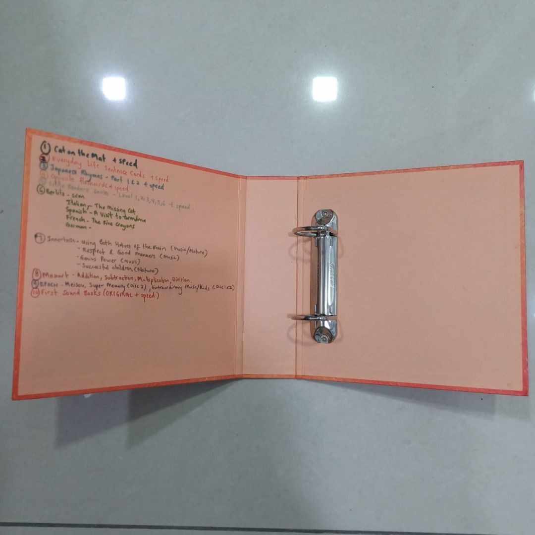 CD holder (Category: CDs & DVDs) located in Petaling Jaya. Submitted by cupid2v2 (Listing ID 1237211455, Image 2). Description: -Made from rigid board -Stores and organizes CD, VCD, DVD -To be use with CD refills -CD refills not included.