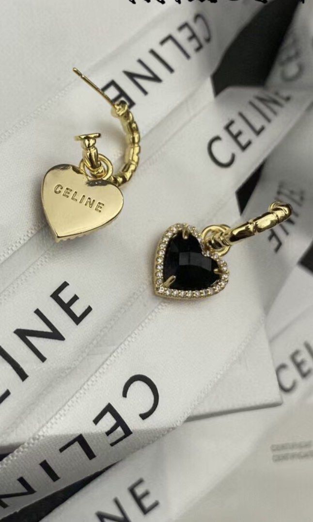 Celine on sale heart earrings