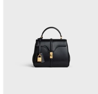 Shop CELINE Triomphe 2023-24FW SMALL BOSTON CUIR TRIOMPHE in STRIPED  TEXTILE AND CALFSKIN (113772FEA, 113772FEA.02BG) by ThePeninsula