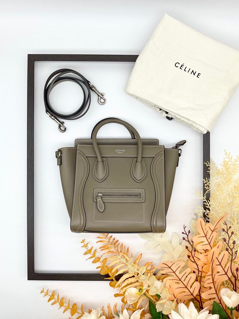 Celine Nano Luggage Souris