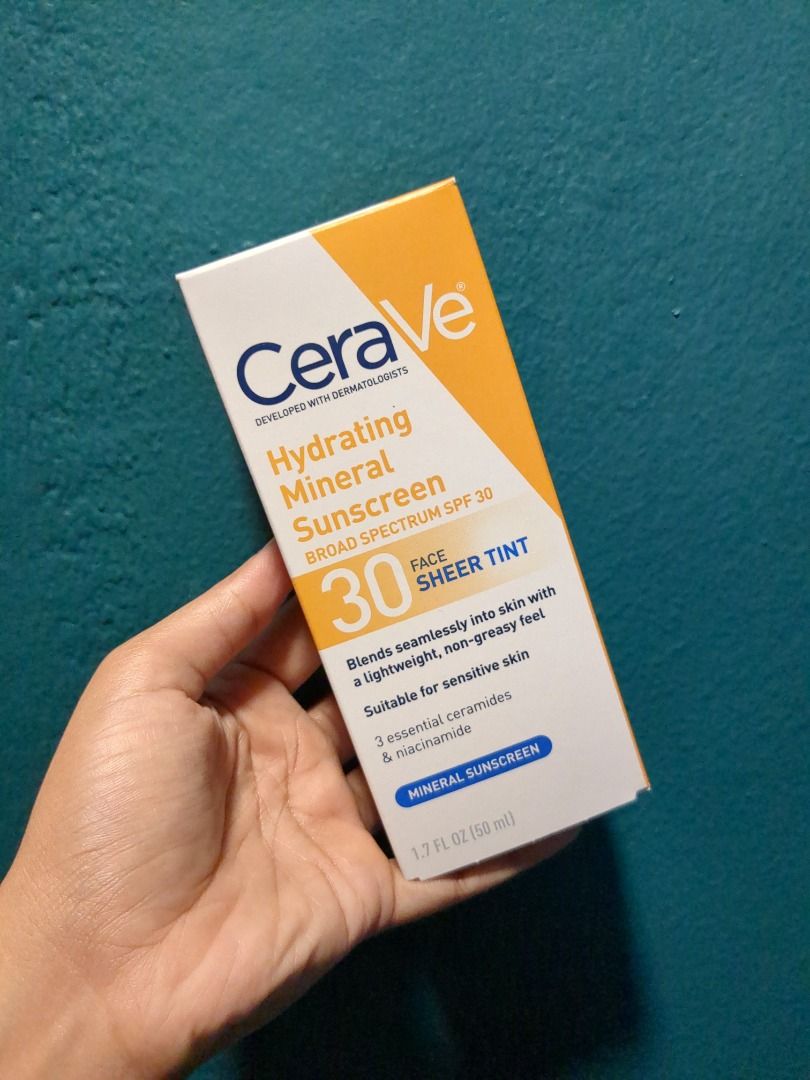Cerave tinted sunscreen 2025 with spf 30