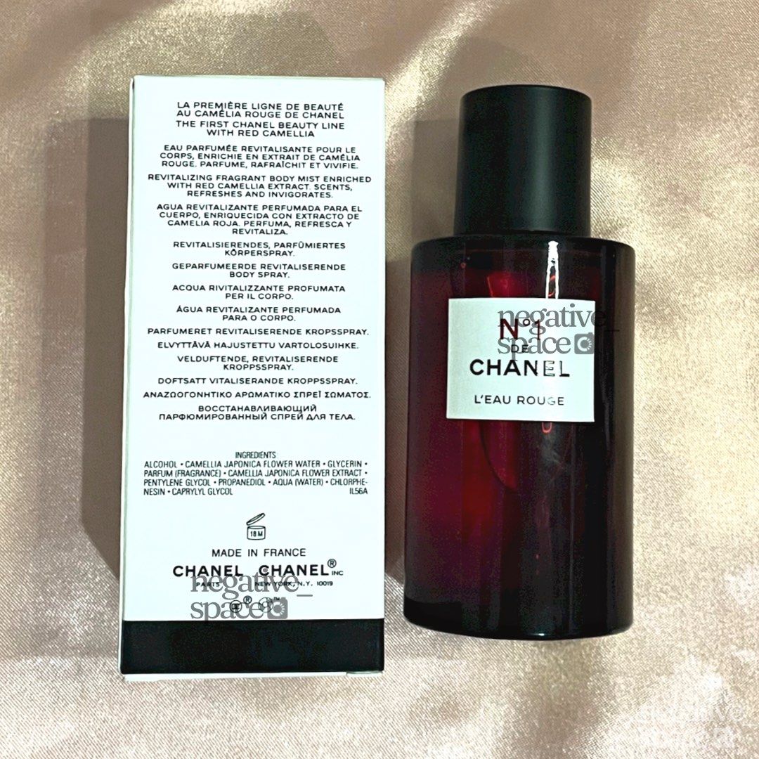 Chanel No 1 de Chanel L'eau Rouge Fragrance Mist 100ml, Beauty
