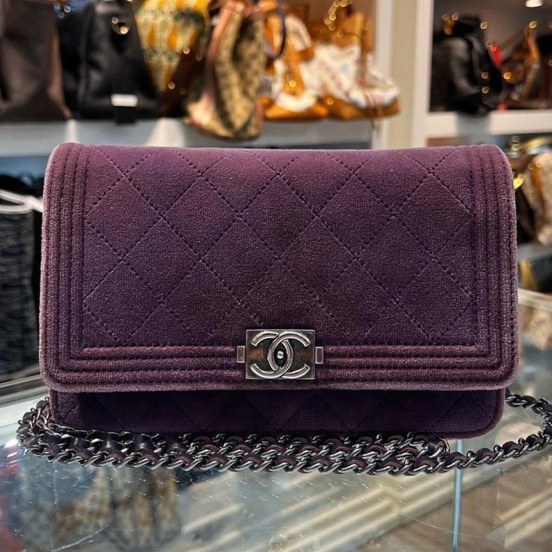 Chanel WOC Sling, Luxury, Bags & Wallets on Carousell