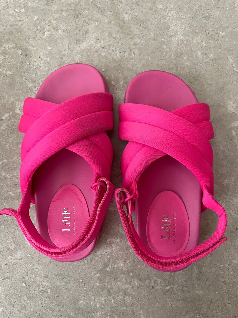 Girls online pink sandals