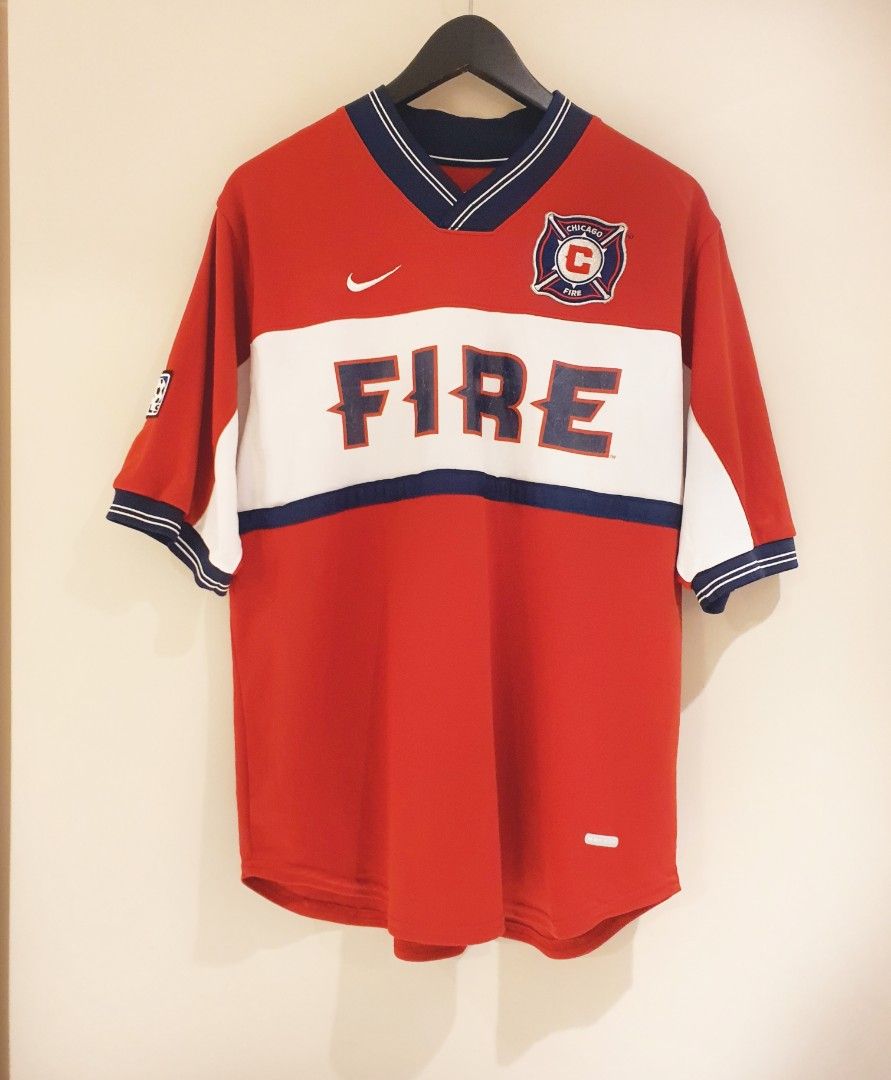 2000-02 Chicago Fire home jersey - XL