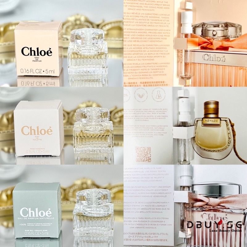 CHLOE Chloe Mini Perfume Tester Vial Spray Travel Size
