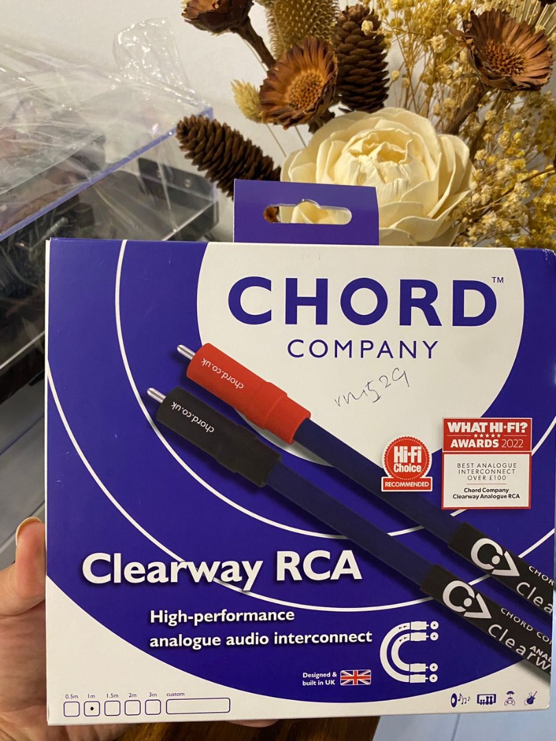 CHORD C-DIGITAL 1RCA - 1RCA CAVO DIGITALE 0.5MT NUOVO