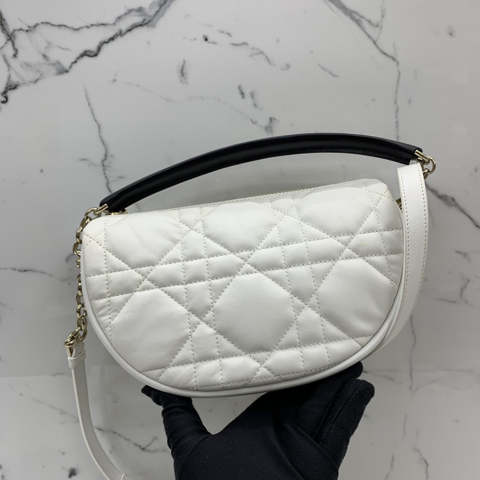 Dior half moon bag hot sale
