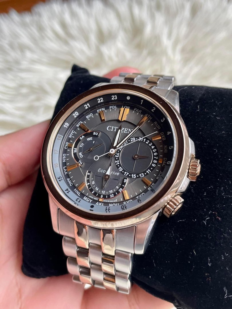 Citizen calendrier world sales time