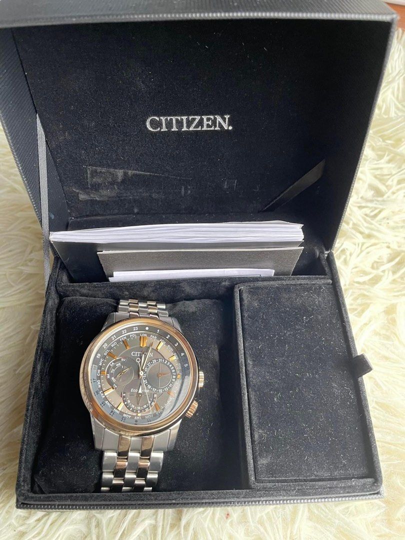 Citizen EcoDrive Calendrier World Time, Men