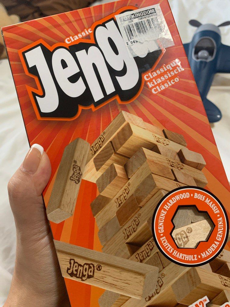 Classic Jenga Hobbies Toys Toys Games on Carousell