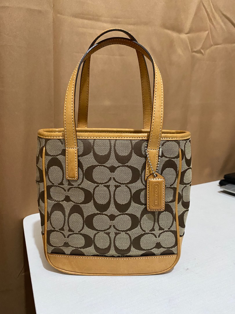 Coach mini tote, Luxury, Bags & Wallets on Carousell