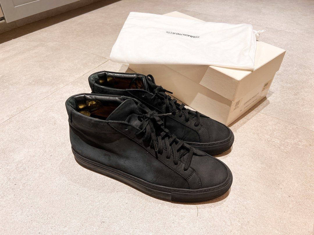 Common projects top achilles mid black