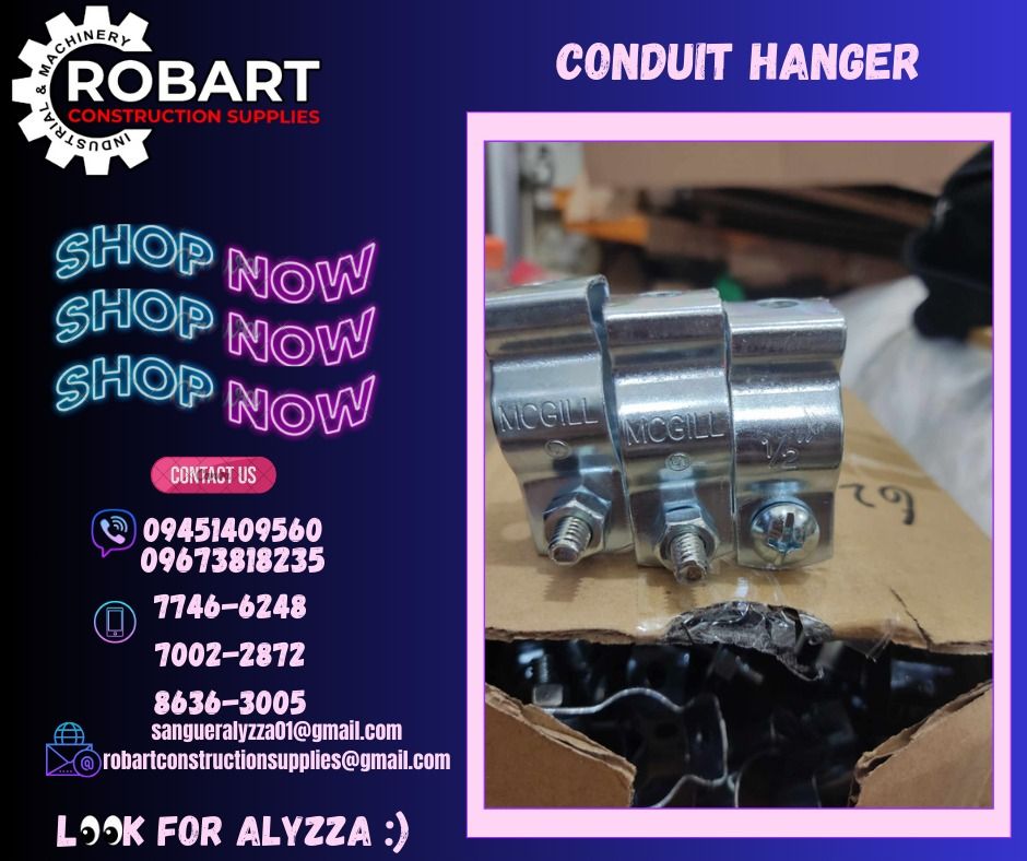 conduit hanger, Commercial & Industrial, Construction Tools & Equipment