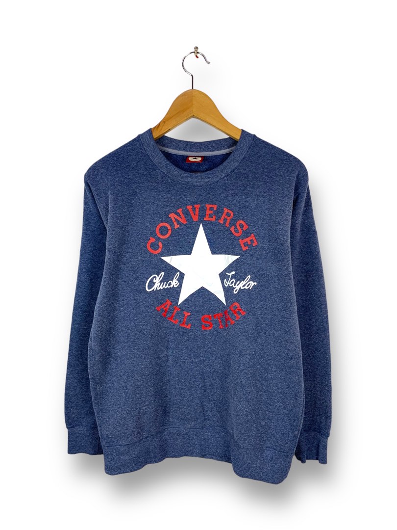 Converse all star sweatshirt sales