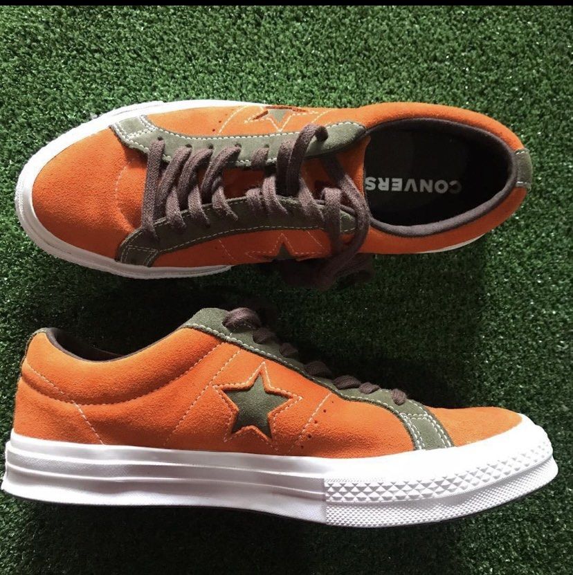 Converse one star bold mandarin sales