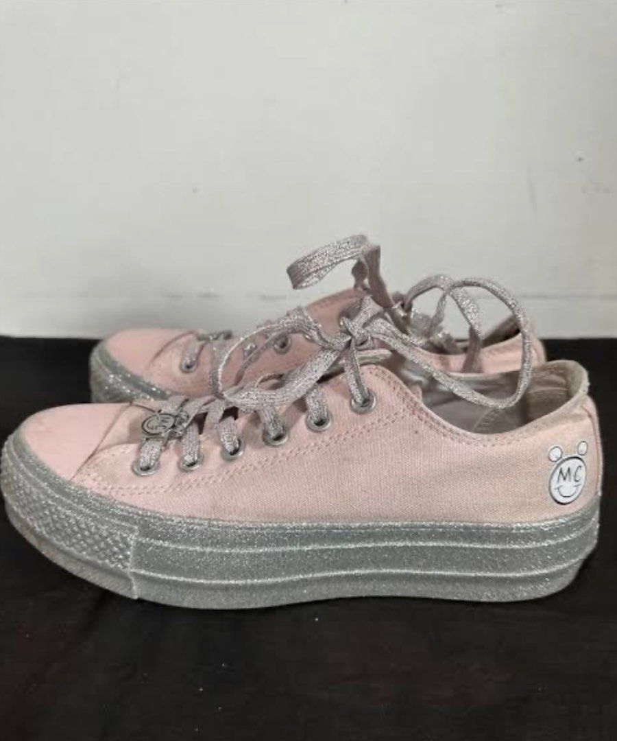 Converse x Miley Cyrus Chuck Taylor All Star Pink Glitter
