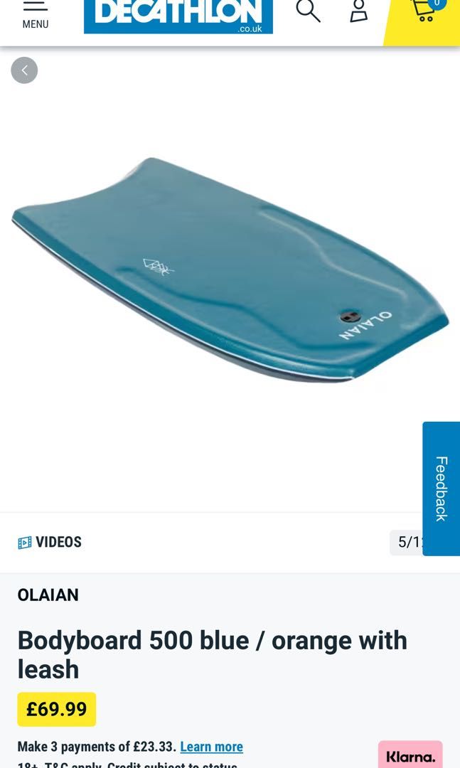Body surf decathlon hot sale
