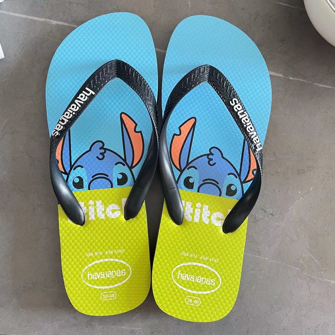 Disney Lilo and Stitch Summer Treat Women's Flip Flop Slides-Size 9