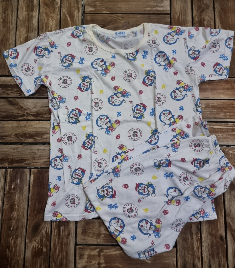 Doraemon Pajama Set For Adults Large Womens Fashion Dresses And Sets Sets Or Coordinates On 