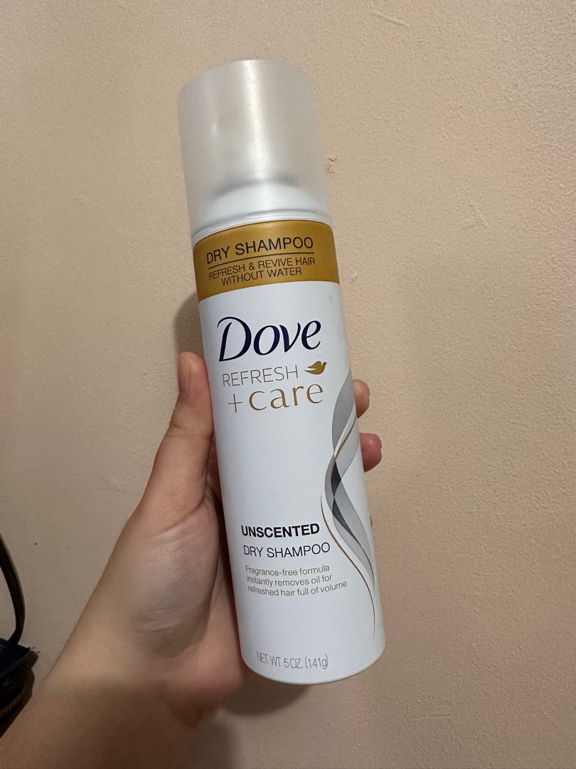 Dove Dry shampoo (unscented), Beauty & Personal Care, Hair on Carousell