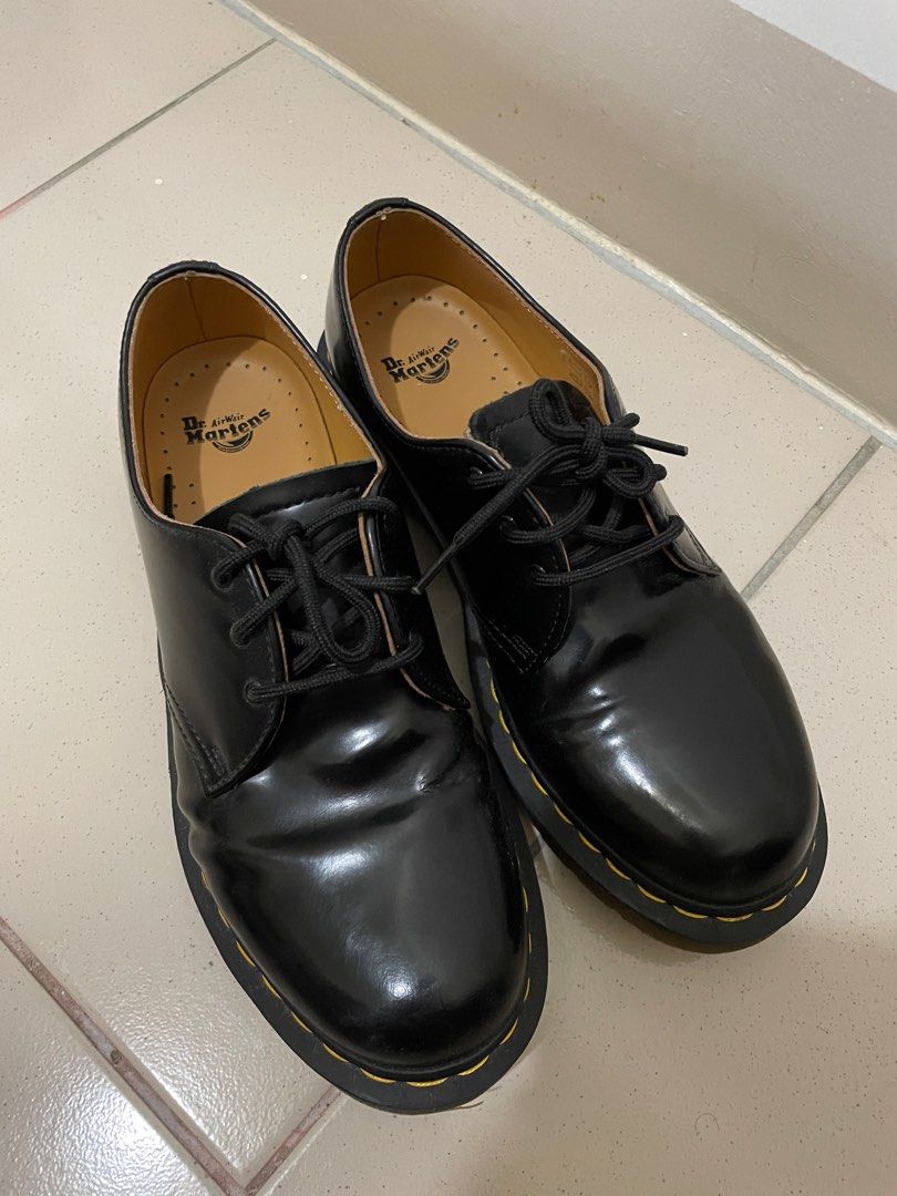 【Dr.Martens】 經典款 3孔馬汀靴 1461 SMOOTH BLACK