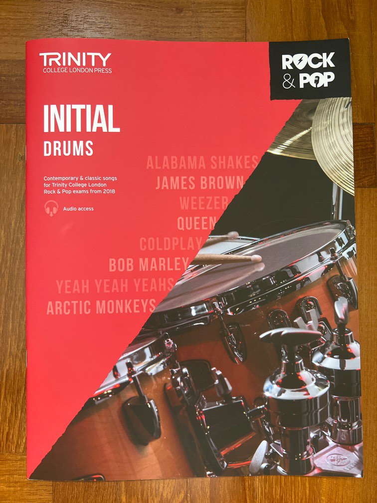 Drum book Trinity initial drums, Everything Else on Carousell