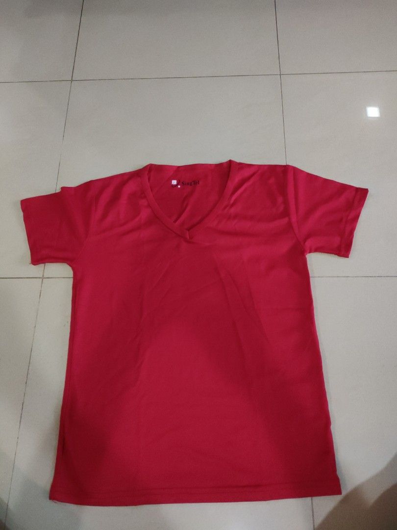 Red dri fit shirt sales