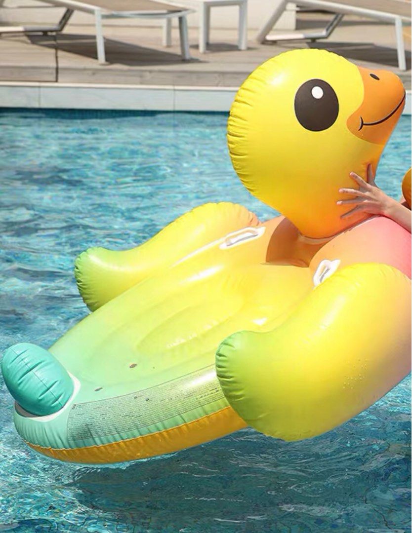 Large Giant Duck float Hobbies Toys, Toys Games on