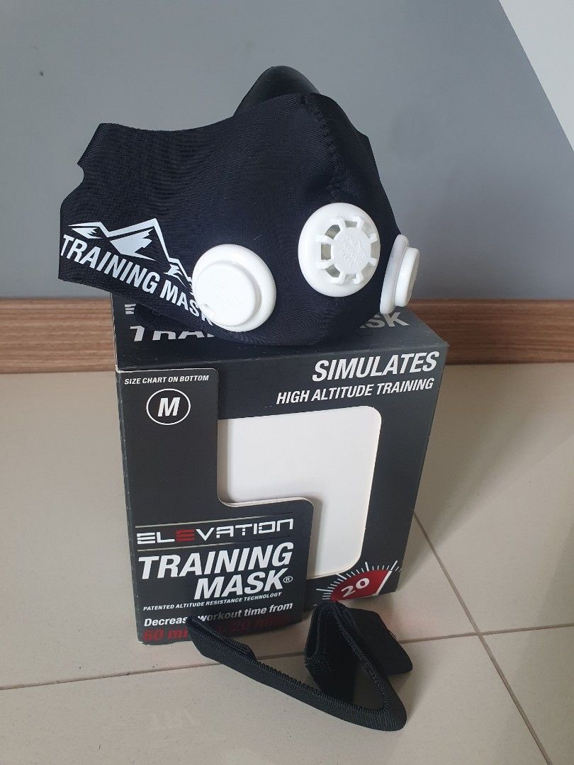 Elevation Training Mask, Sports Equipment, Hiking & Camping on Carousell